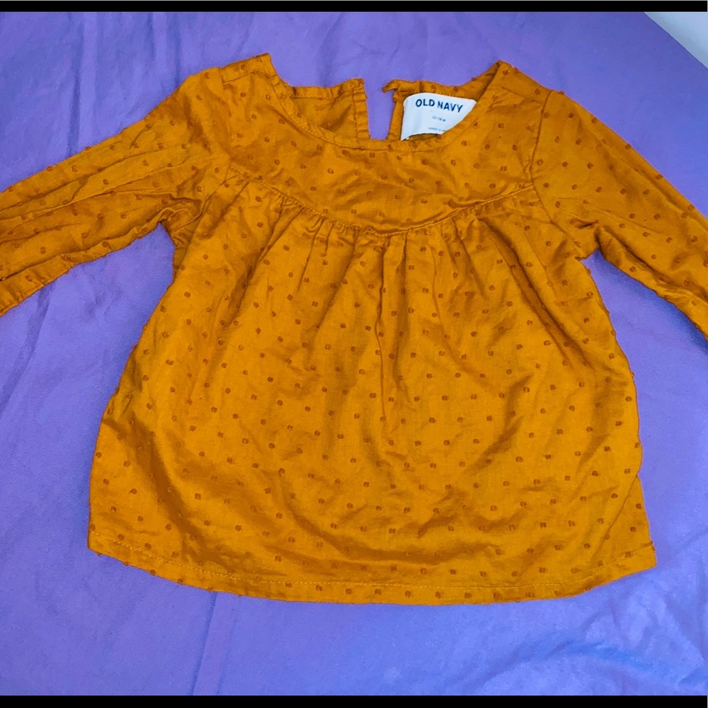 Old navy toddler blouse 12-18 months